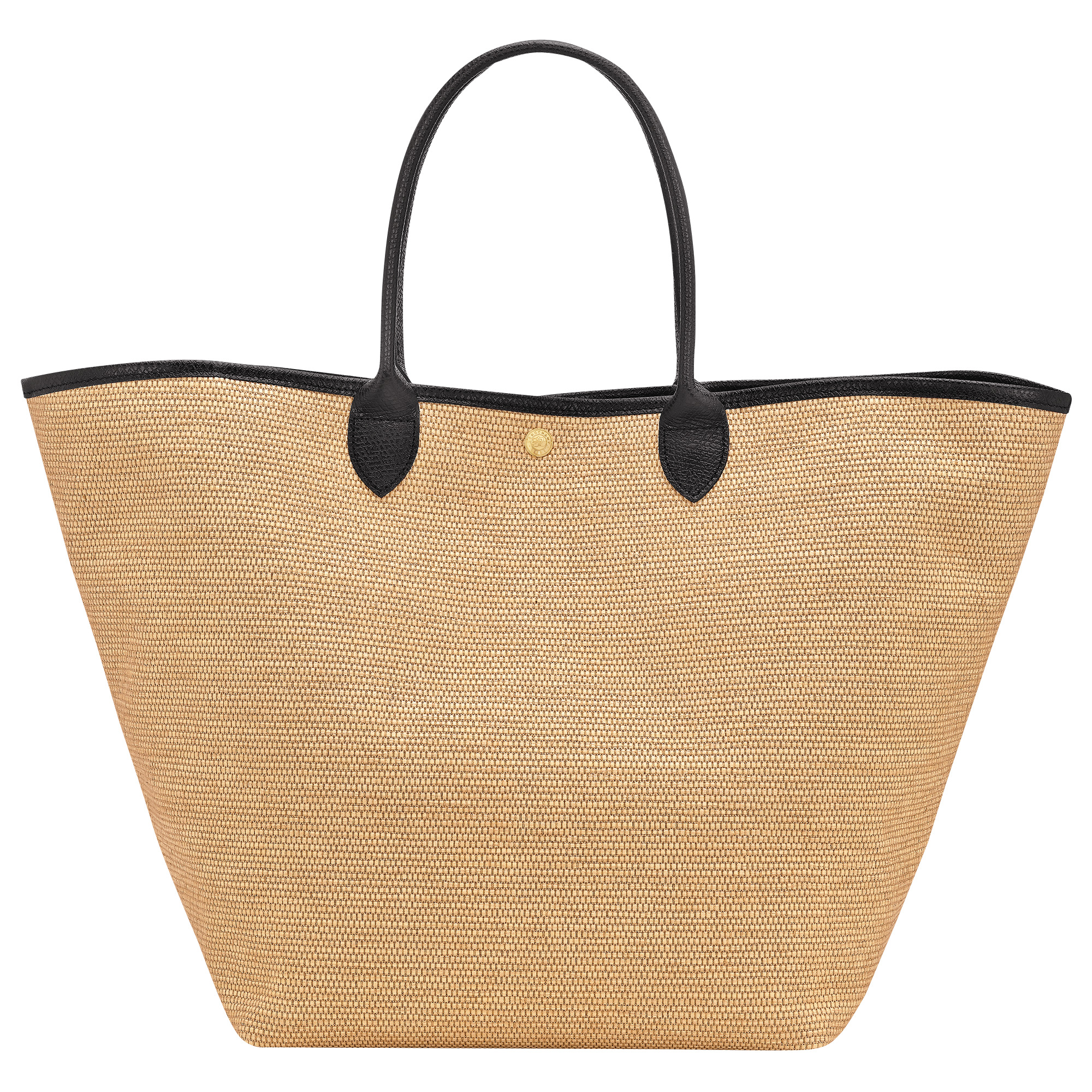 Le Pliage Collection L Basket bag Black - Canvas - 4