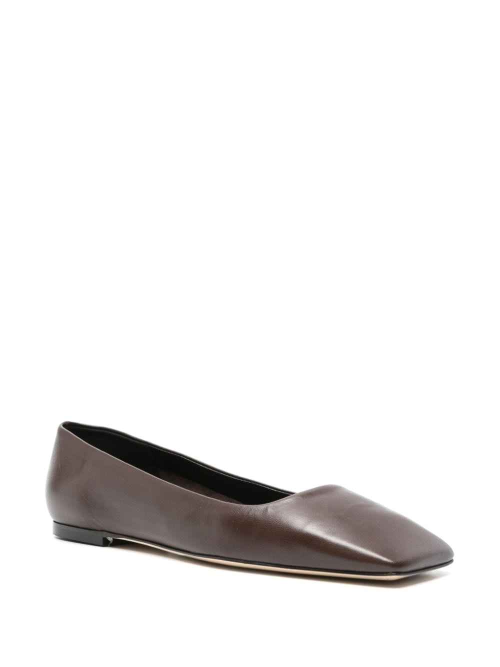 Ida leather ballerina shoes - 2