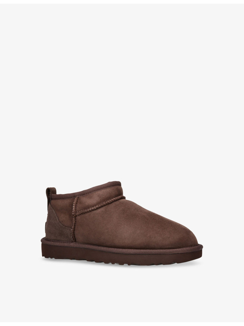 Classic Ultra Mini Suede Ankle Boots 3