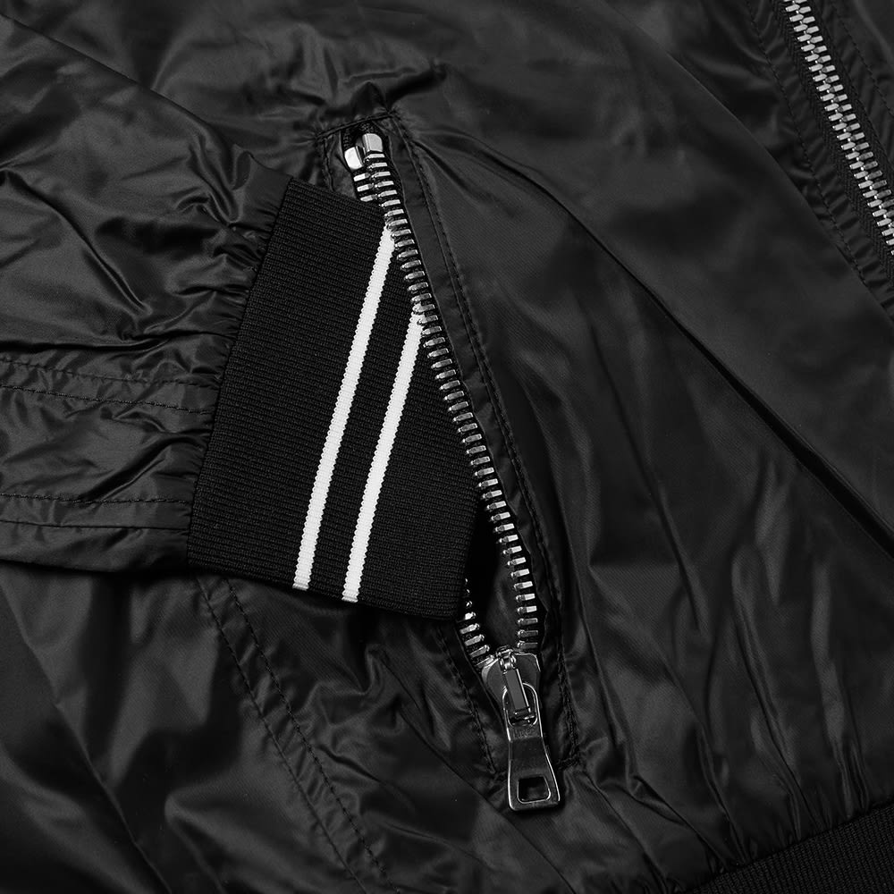 Balmain Nylon Back Print Teddy Jacket - 4