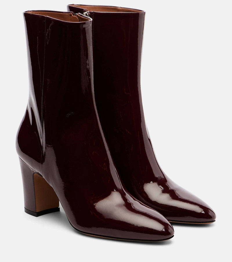 Lavinia 75 patent leather ankle boots 1