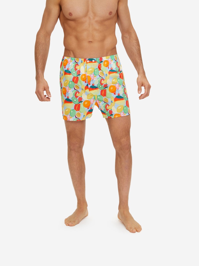 Men's Classic Fit Boxers Ledbury 49 Cotton Batiste Multi - 5