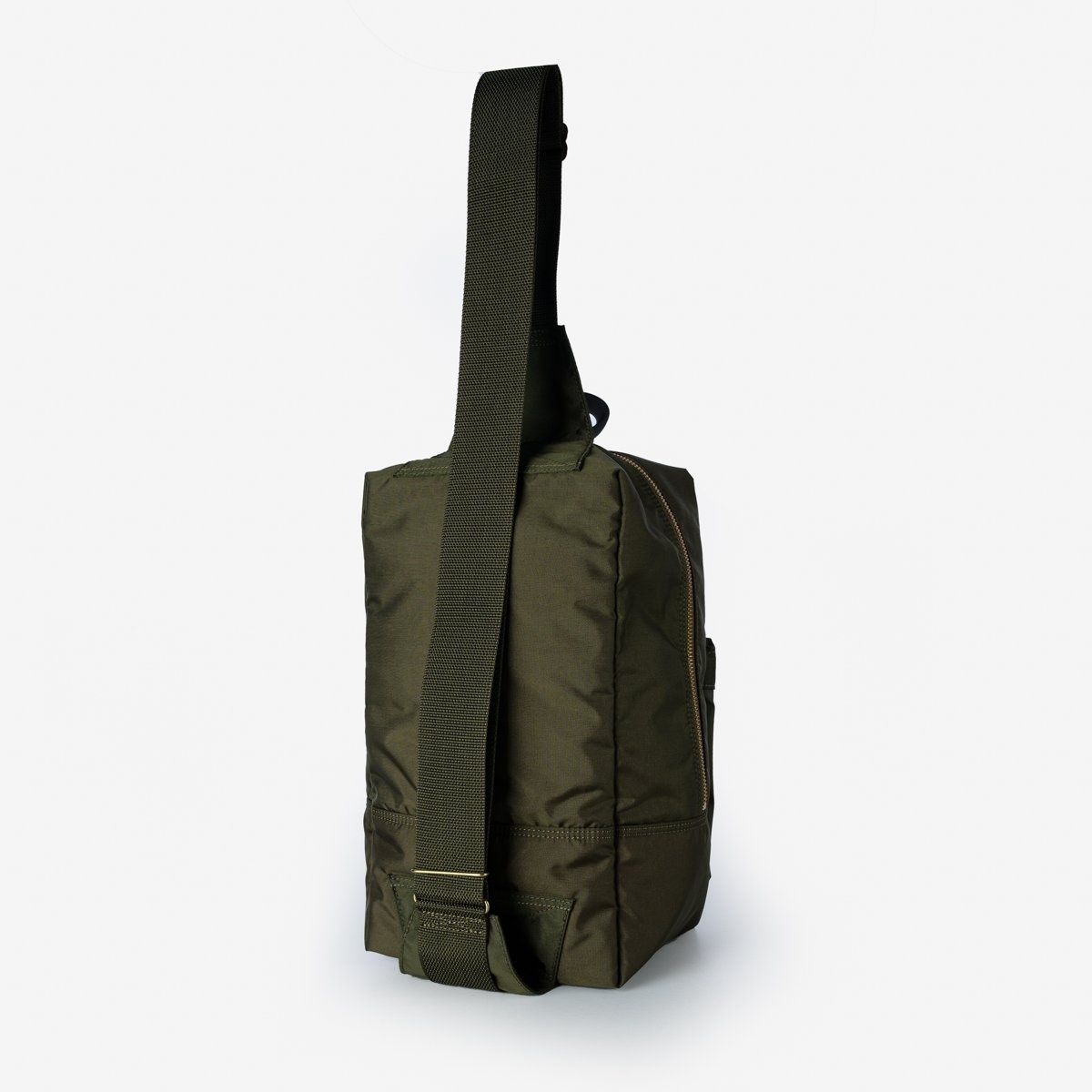 POR-FOR-SSB-GRN Porter - Yoshida & Co. - Force Sling Shoulder Bag - Green - 3