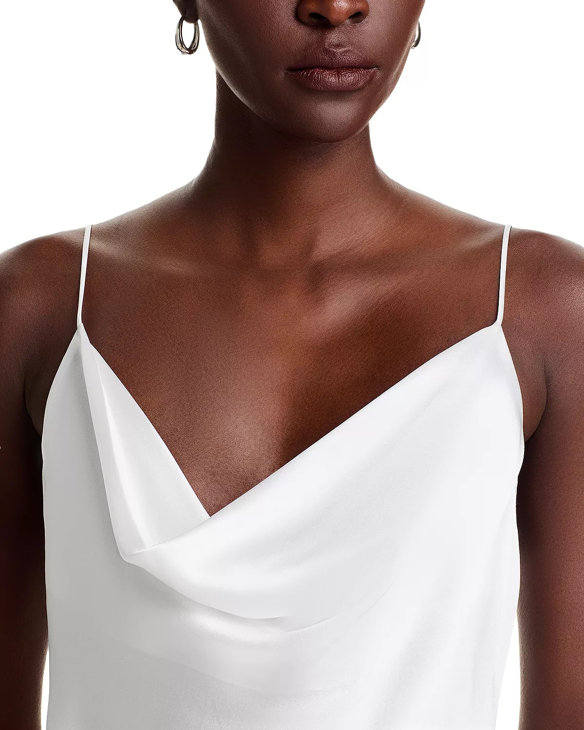 Calista Silk Cowl Neck Camisole - 4