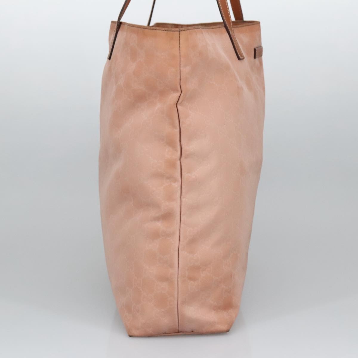 GUCCI GG Canvas Tote Bag Gold Pink - 3