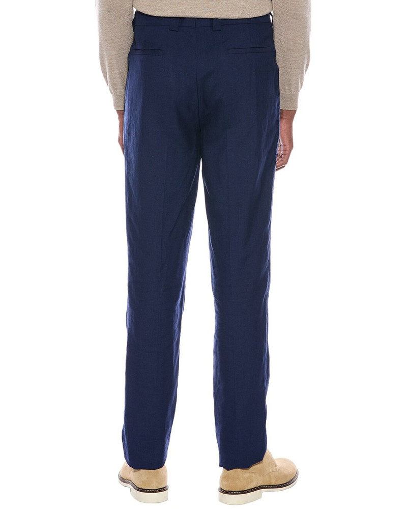 Brunello Cucinelli Brunello Cucinelli Leisure Fit Linen & Wool-Blend Pant outlook