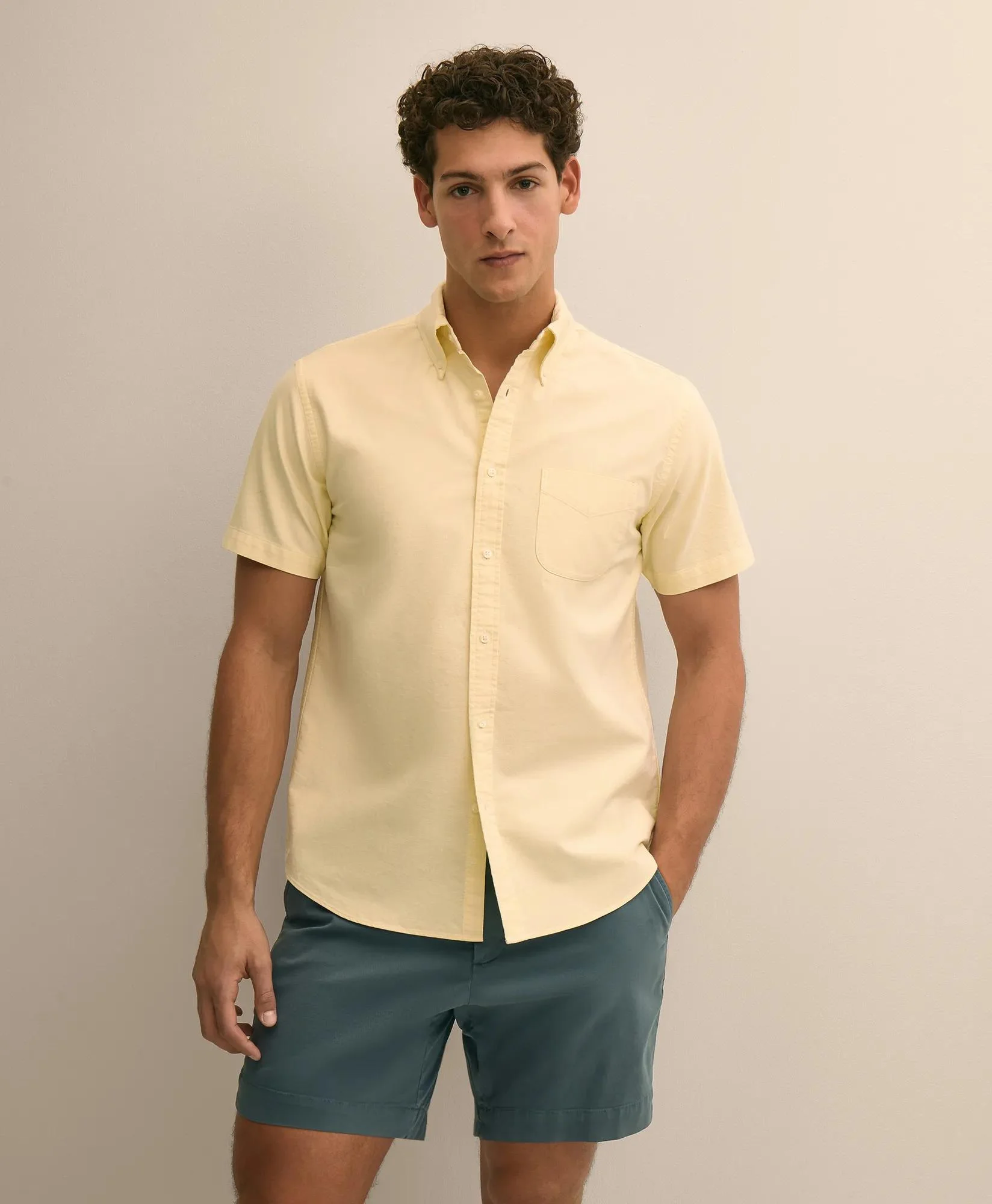Friday Short-Sleeve Oxford Shirt - 1