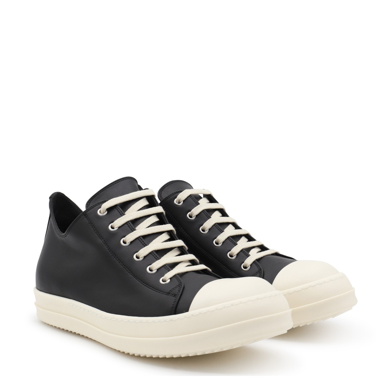 black leather porterville sneakers - 2