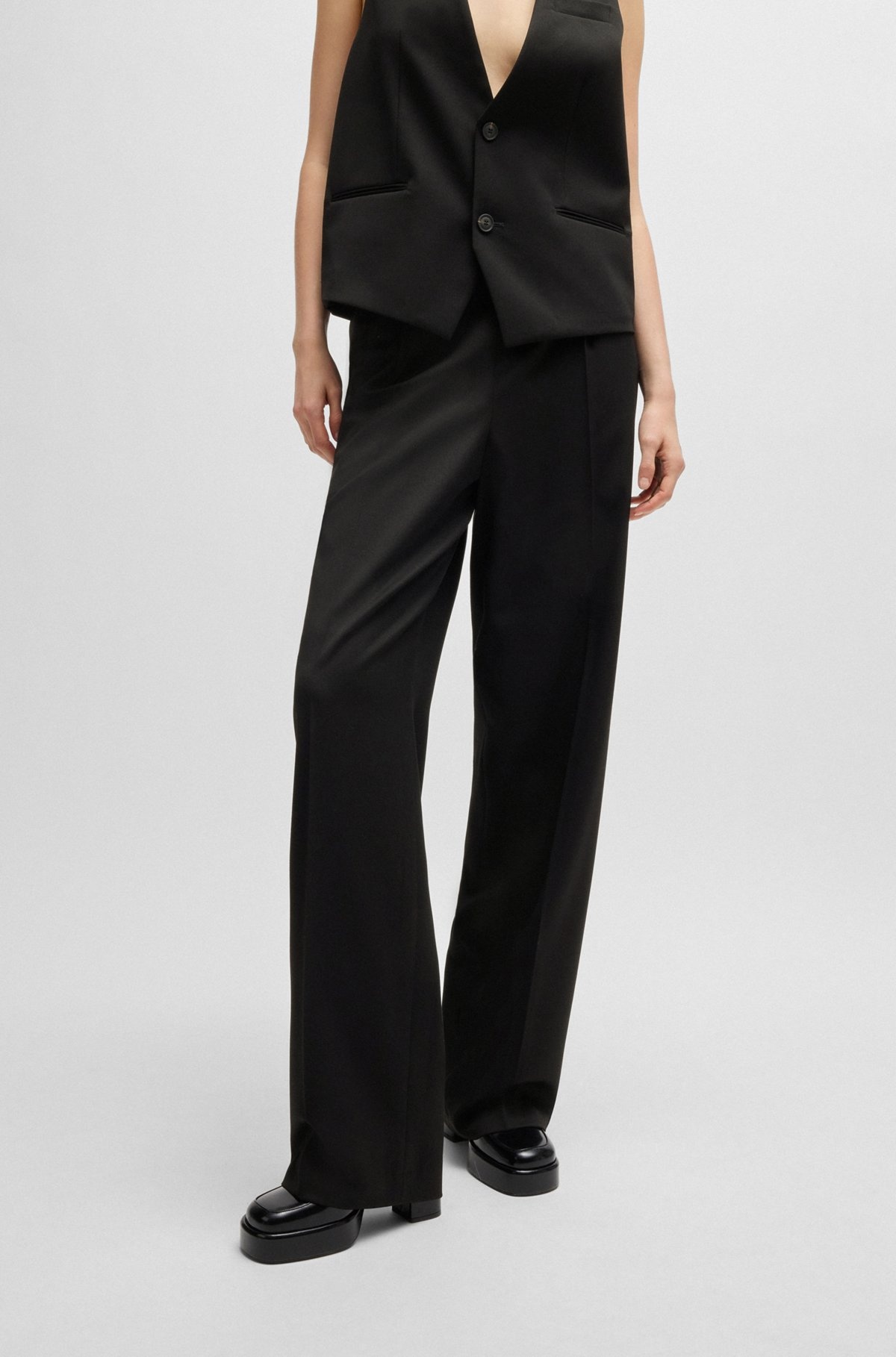 RELAXED-FIT ALL-GENDER TROUSERS WITH ELASTICATED WAISTBAND - 2