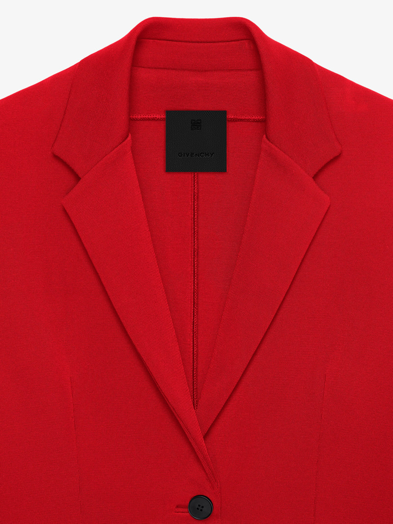 Givenchy SLIM FIT JACKET IN MESH outlook