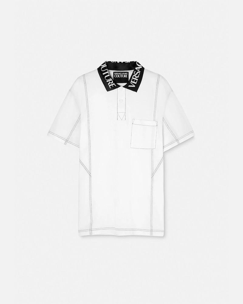 Logo Short-Sleeved Polo Shirt 1