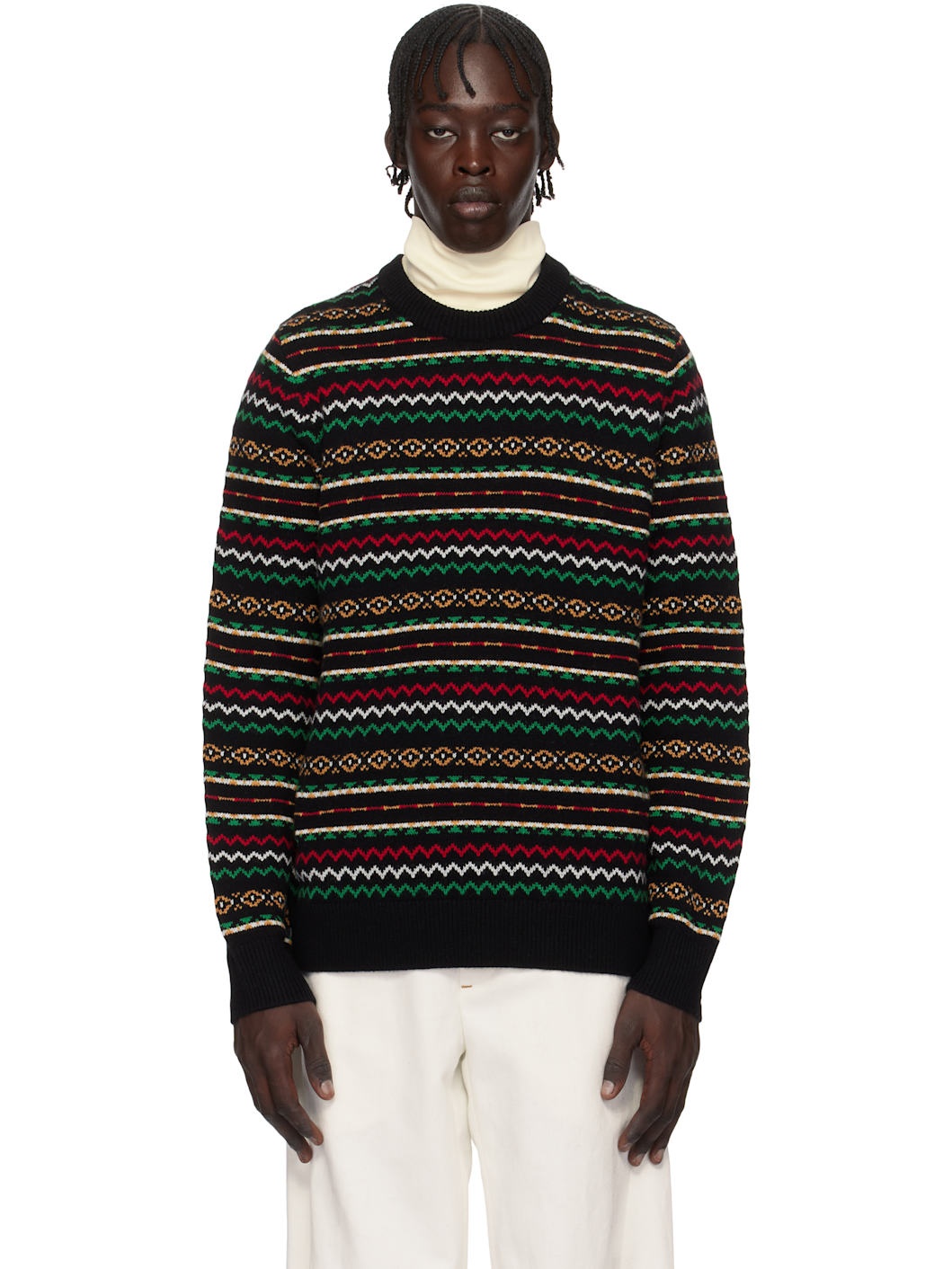 Black Lodge Crew Sweater - 1