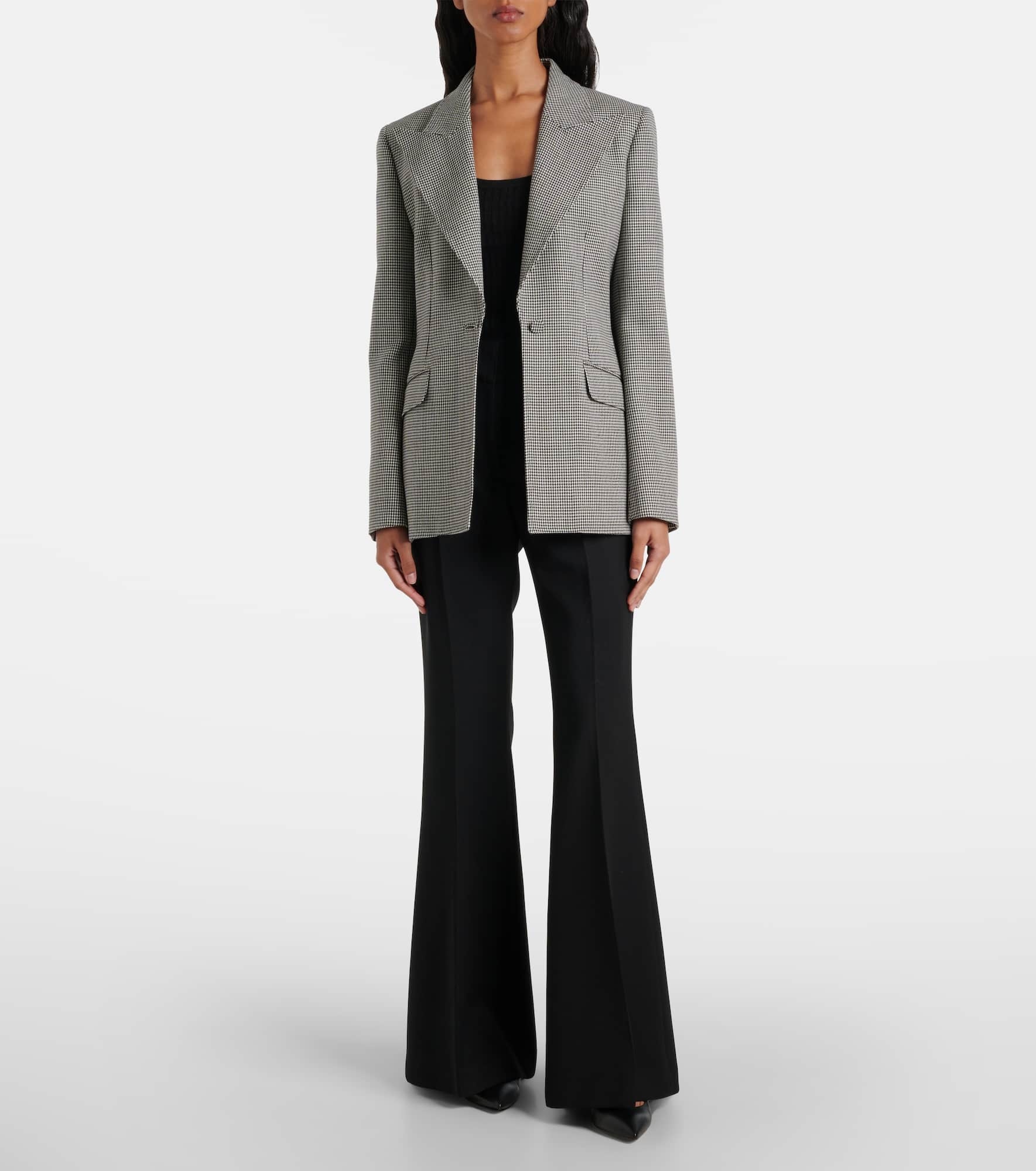Rhein wool flared pants - 2