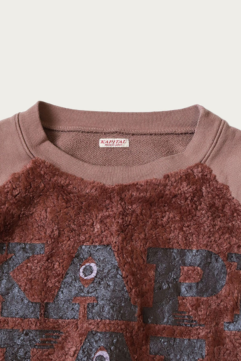 Kapital 30/-SWTxFur GRIZZLY SWT (SPEAKEASY KAPITAL) - Light Brown outlook