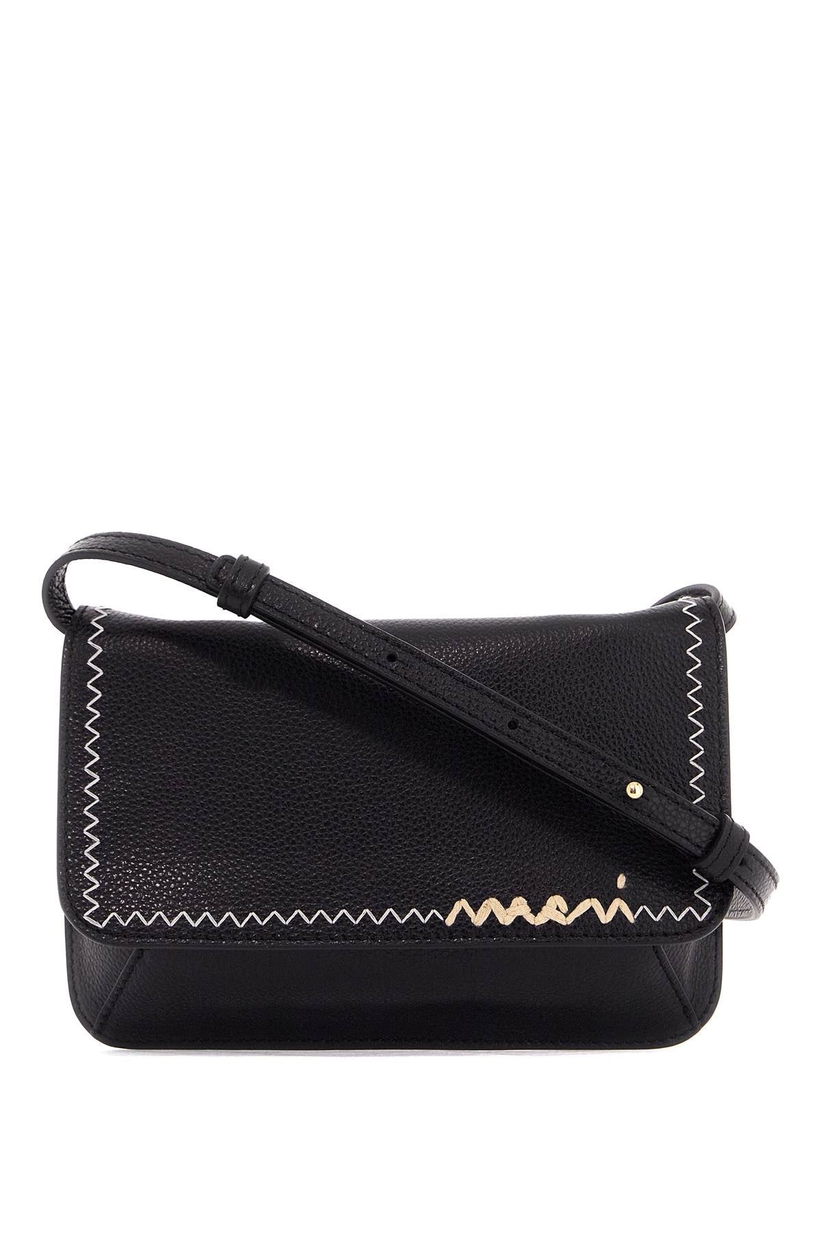 Marni Flap Trunk Shoulder Bag With Women - 1