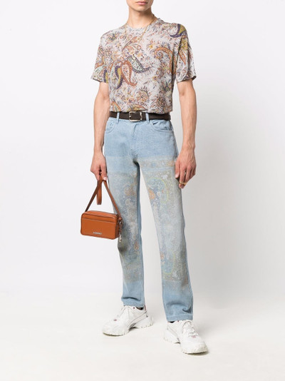 Etro paisley-print short-sleeve T-shirt outlook