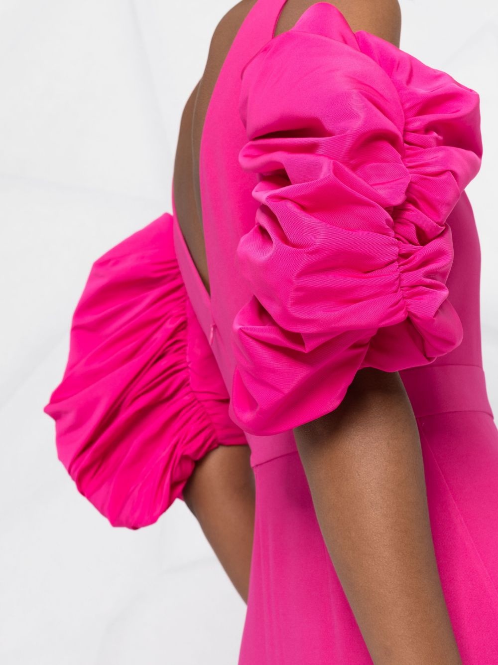 off-shoulder long gown - 3