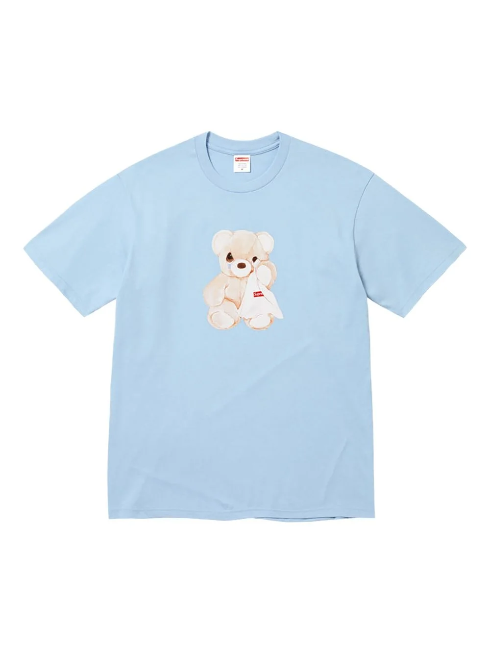 bear-print T-shirt - 1
