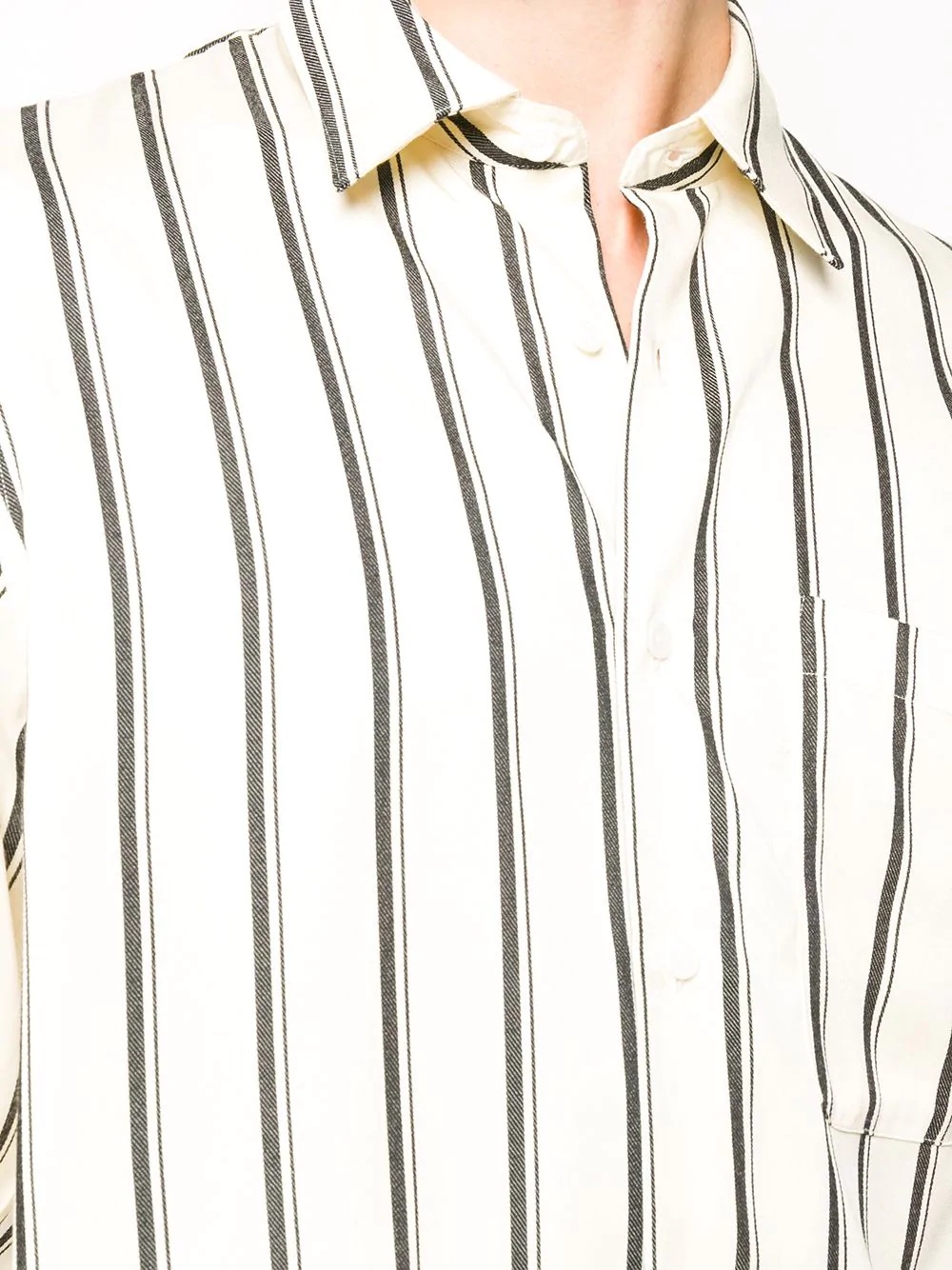 striped tailored shirt - 5