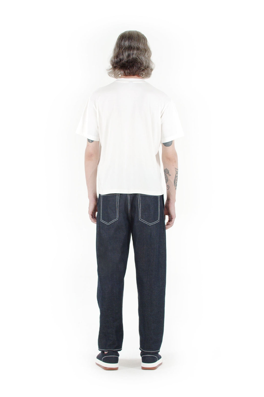 WHITE T-SHIRT WITH LOGO - 3