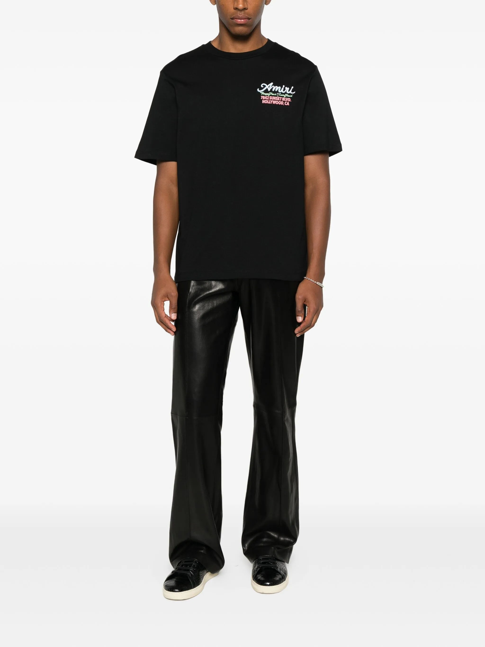 Amiri Logo-embroidered T-shirt - 4