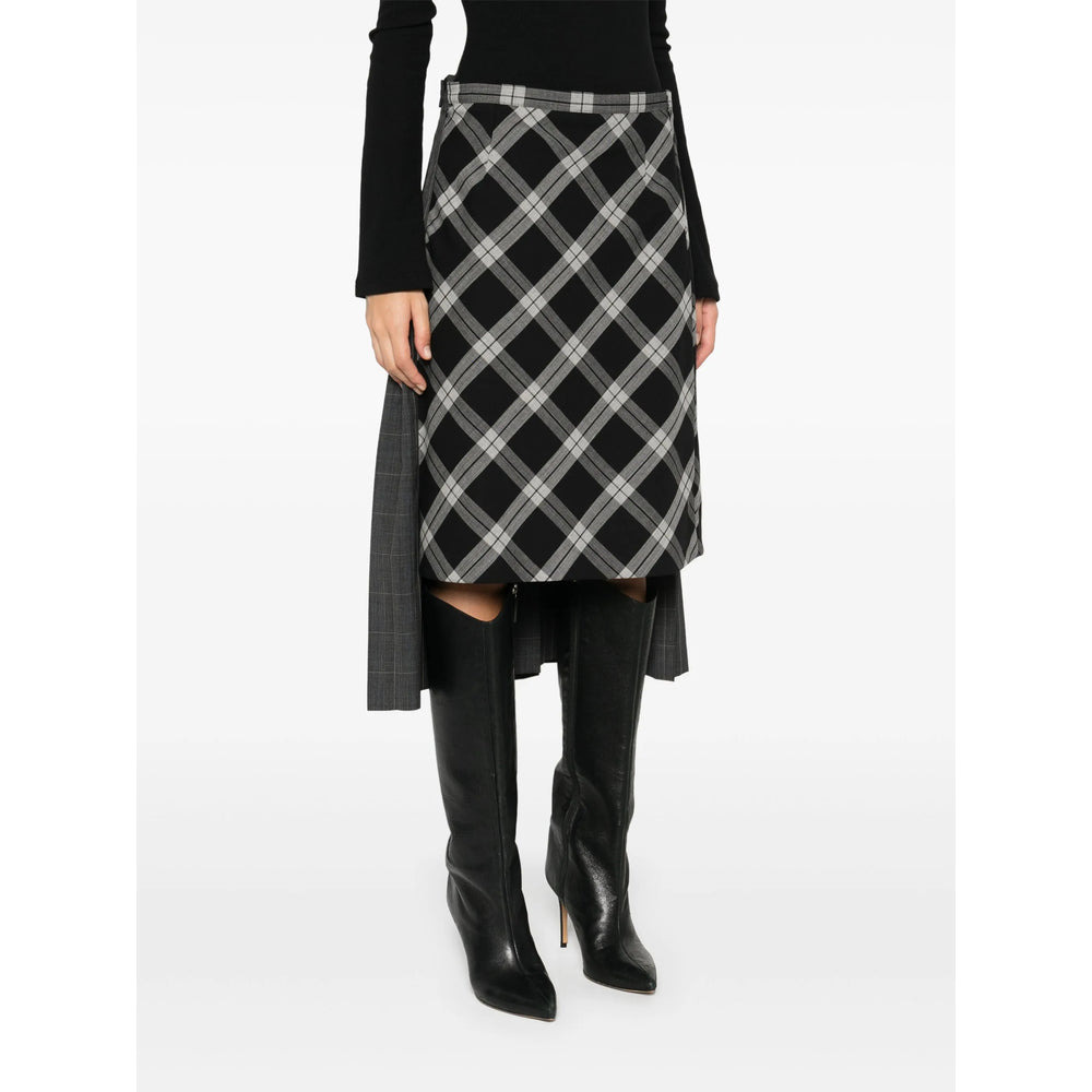 Balenciaga Grey Skirts - Pleated Skirts Women - 4