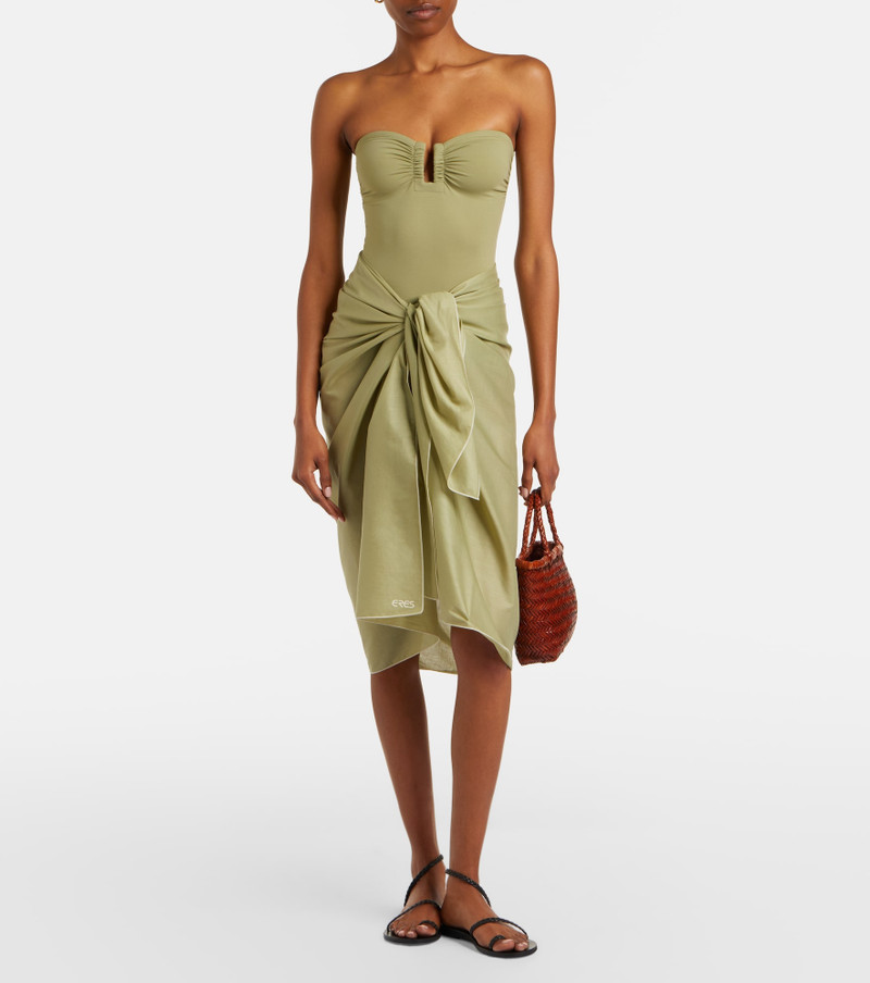 ERES Cabine cotton voile beach cover-up outlook