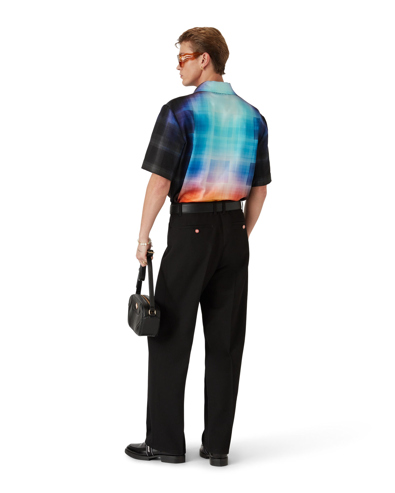 Gradient Check Shirt | Casablanca Paris - 7