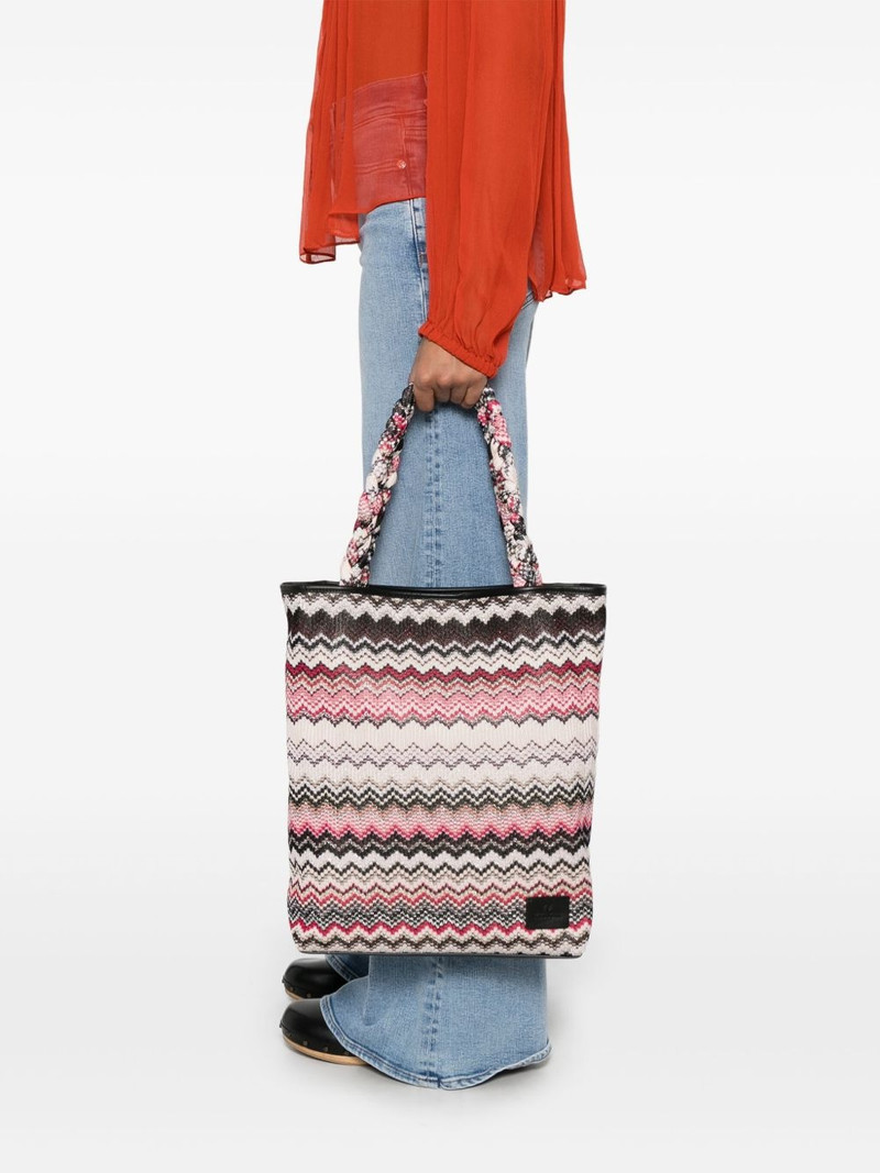 Missoni wave tote bag outlook