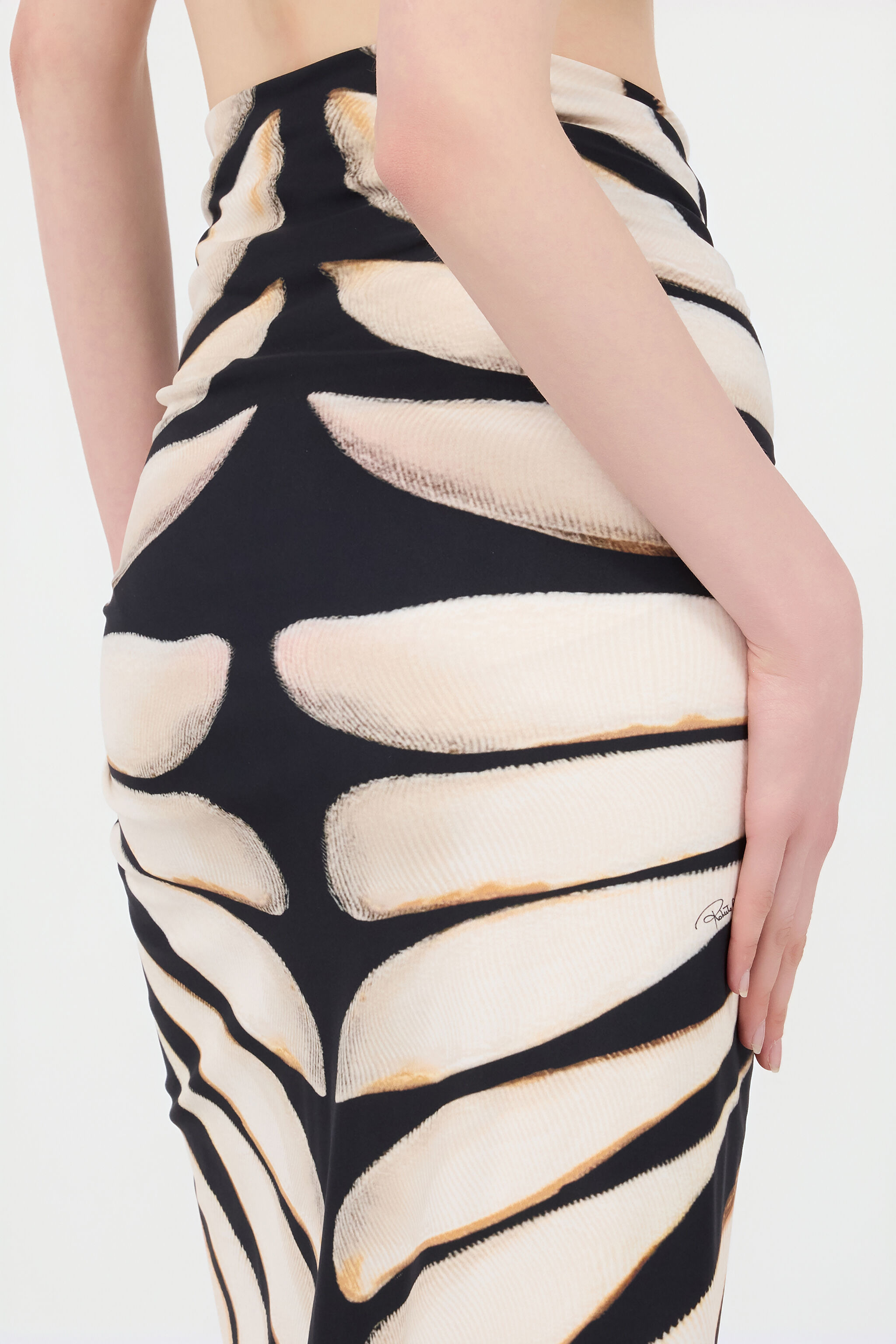 Sarong With Ray Of Pink Print - 7