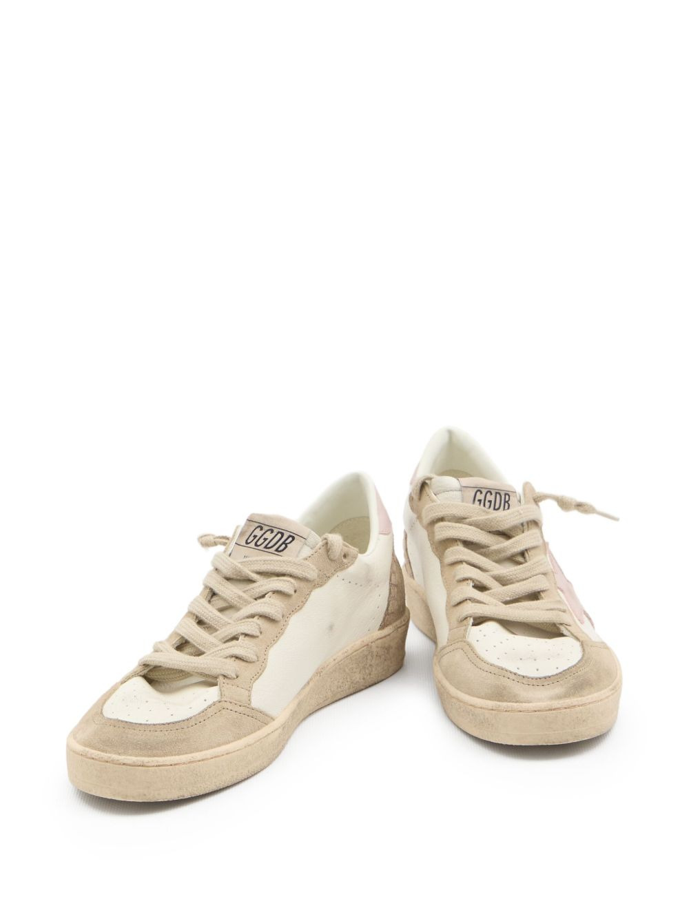 Ball Star suede-insert sneakers - 3