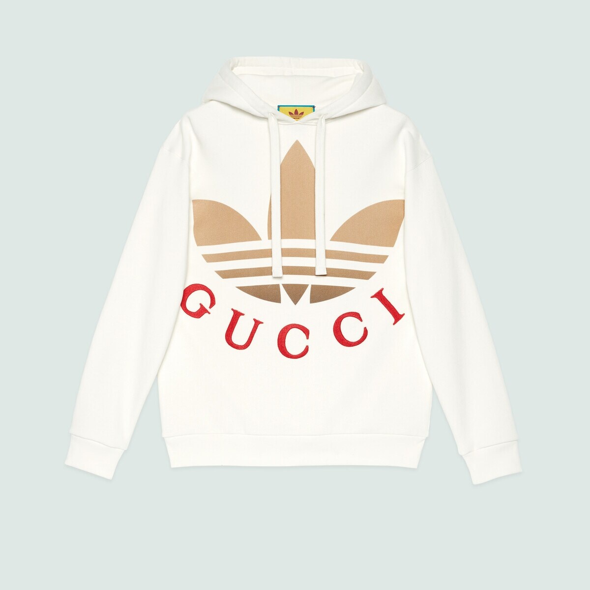 adidas x Gucci jersey hooded sweatshirt - 1