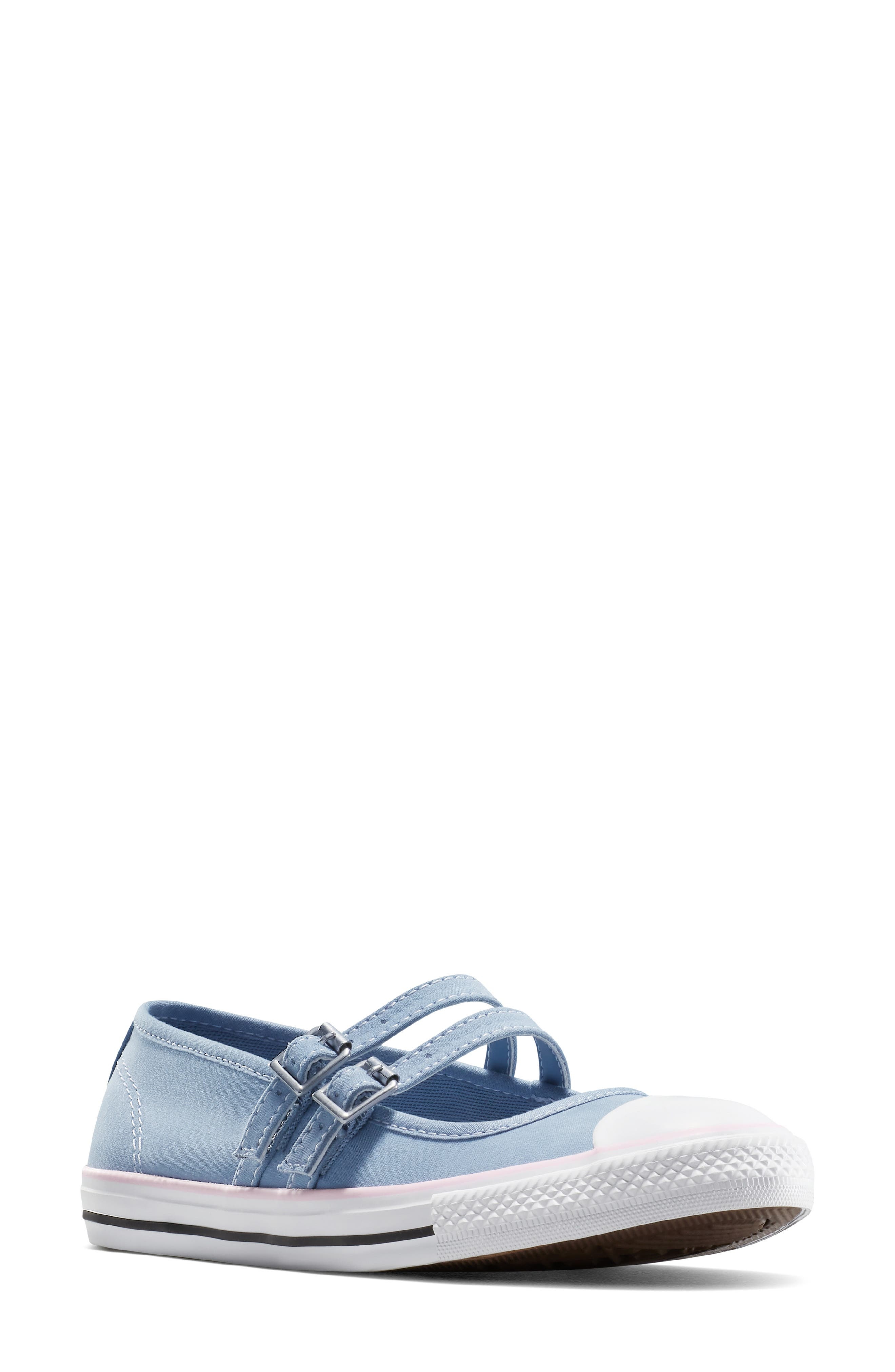 Converse Chuck Taylor All Star Dainty Mary Jane Sneaker in Wet Stone/Sugar Berry/White at Nordstrom - 1