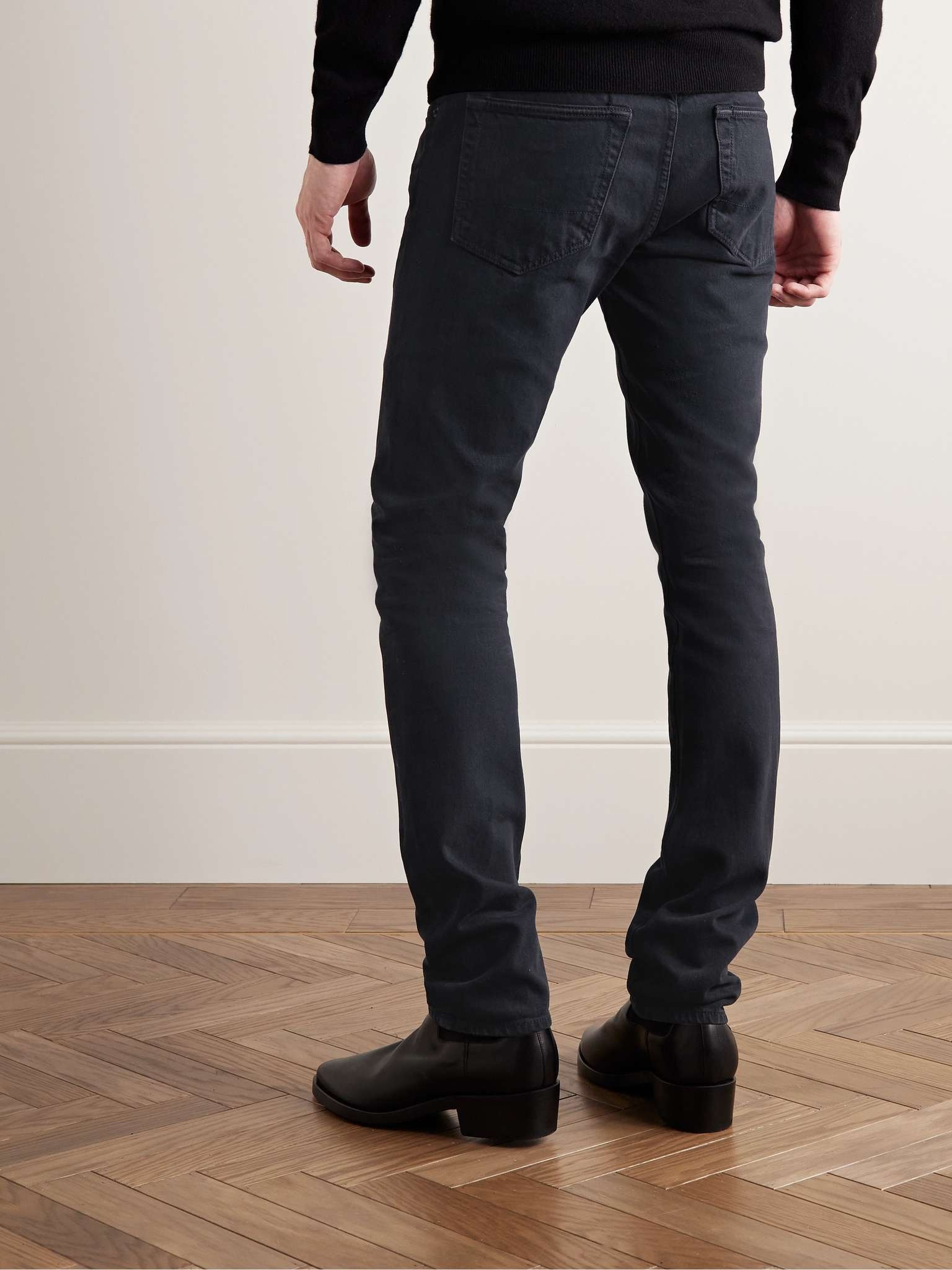 Slim-Fit Selvedge Jeans - 4