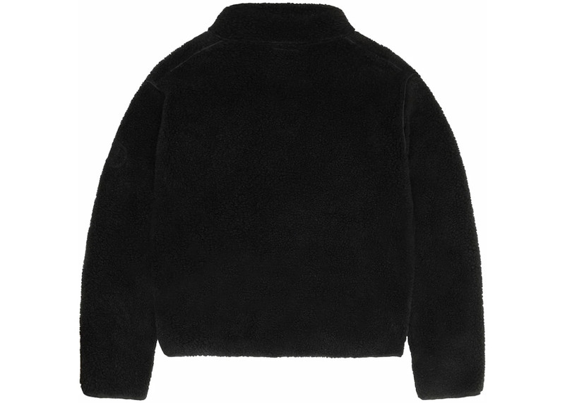 Stüssy Stussy x Our Legacy Curly Fleece Runner Sweat Black outlook