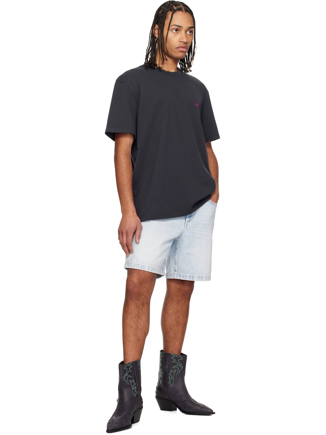 Black Hugo T-shirt - 4