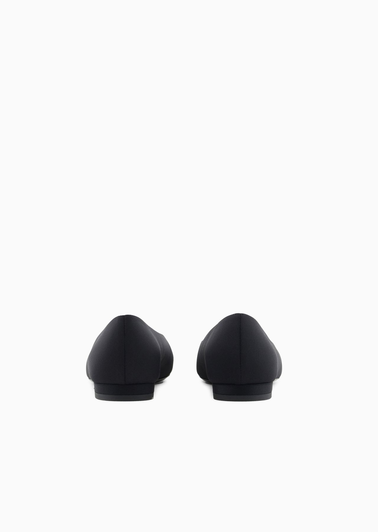 Pointed-toe ballerinas with a trompe l'oeil bow - 4