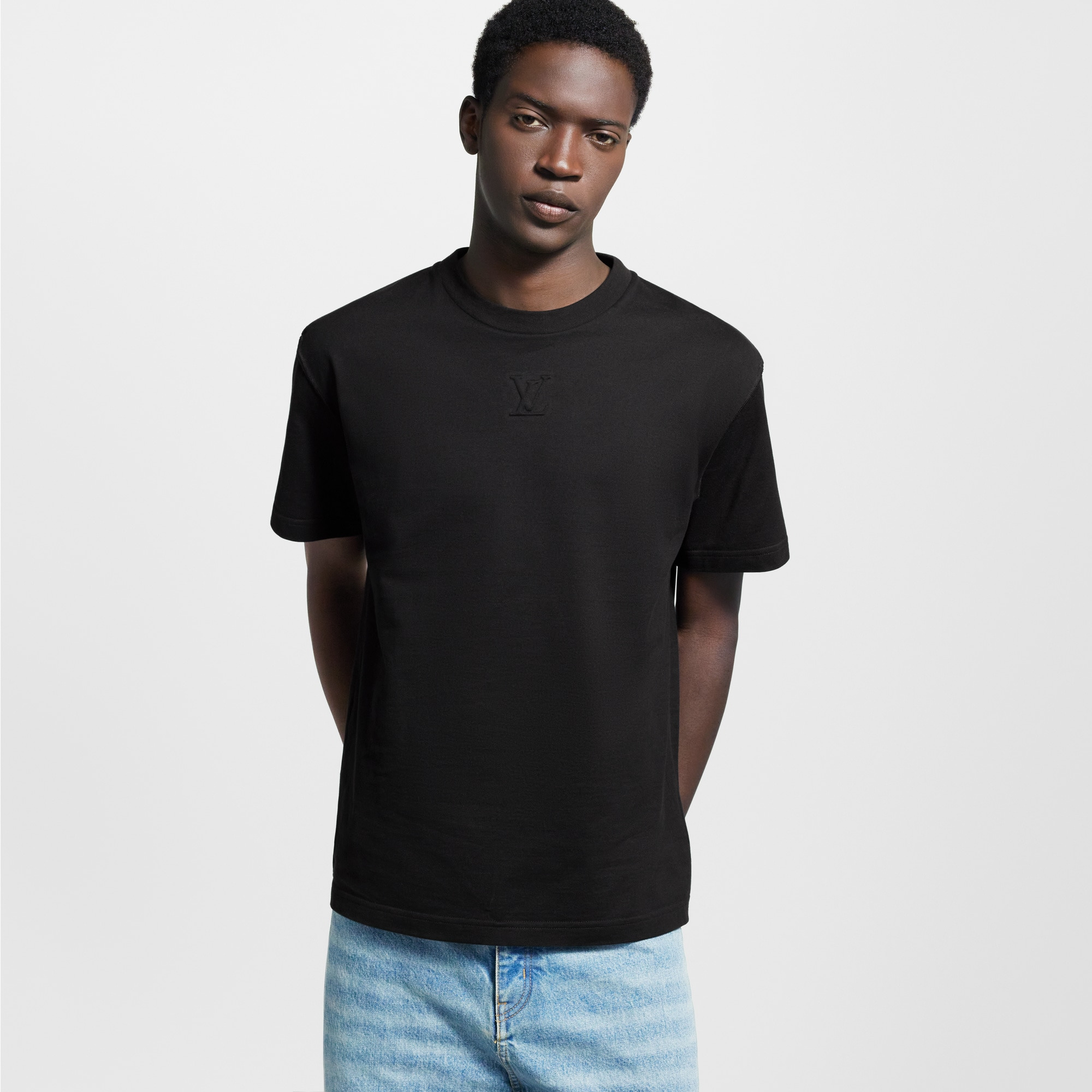 Embossed LV T-Shirt - 2