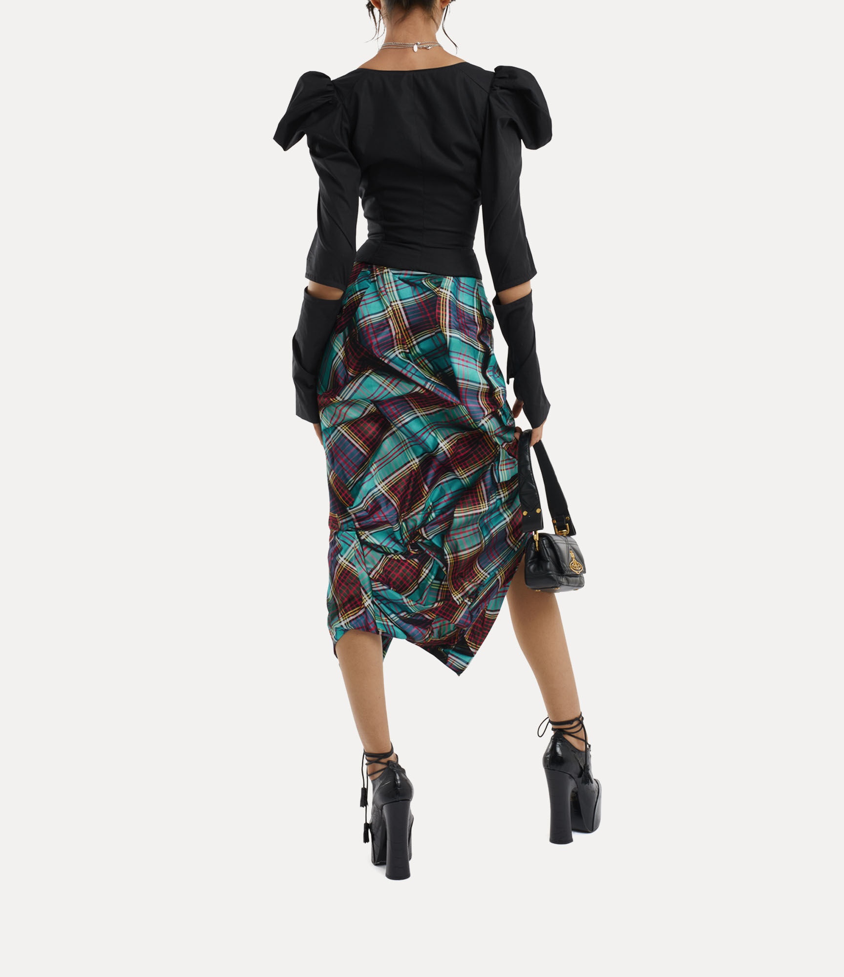 SIDE PANTHER SKIRT - 4