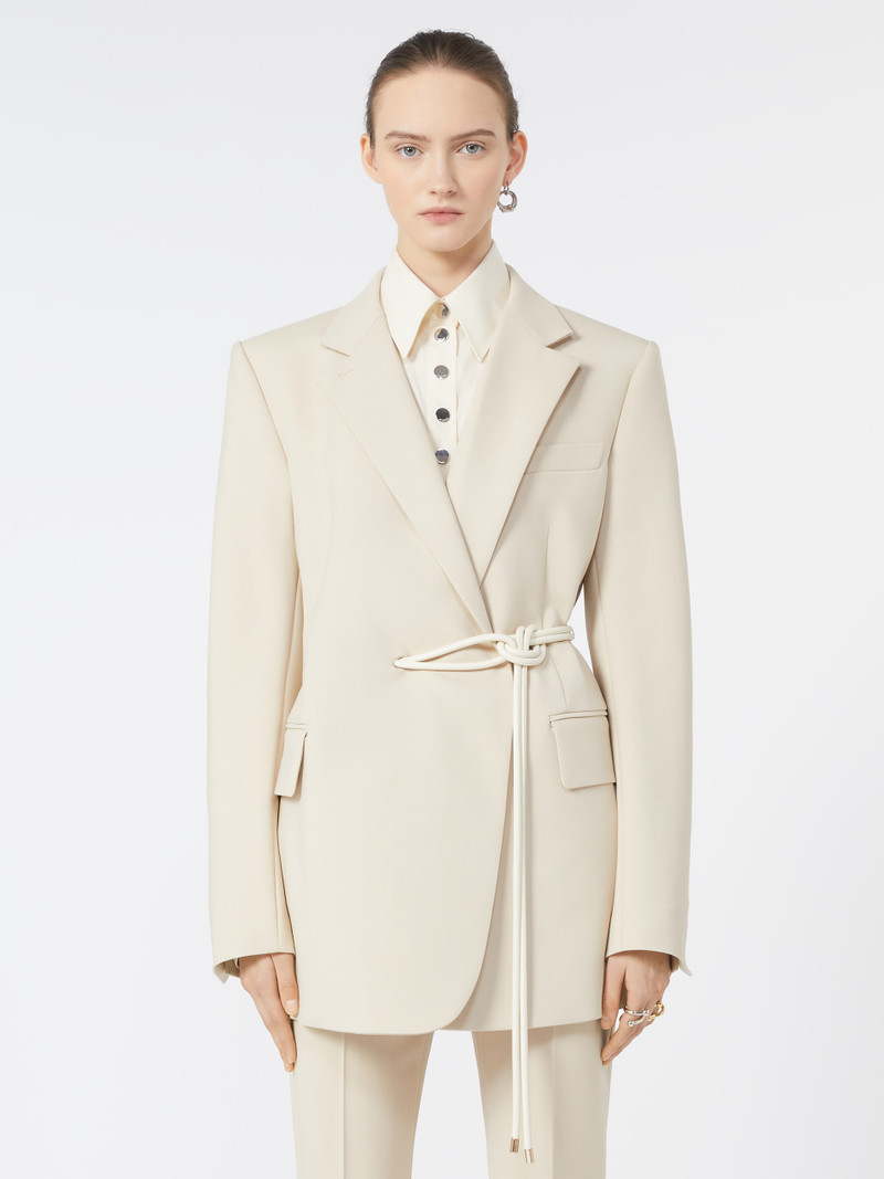 GLASSA Belted blazer 3