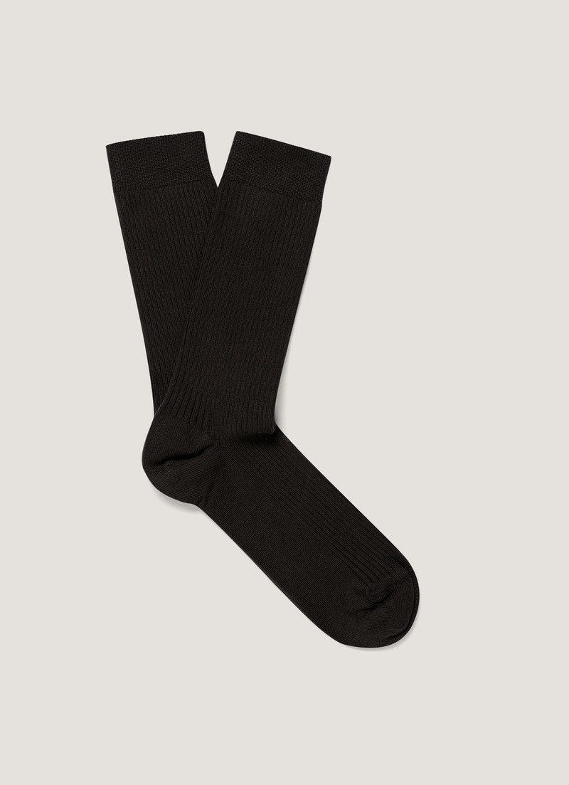 Cotton Ribbed Socks 1