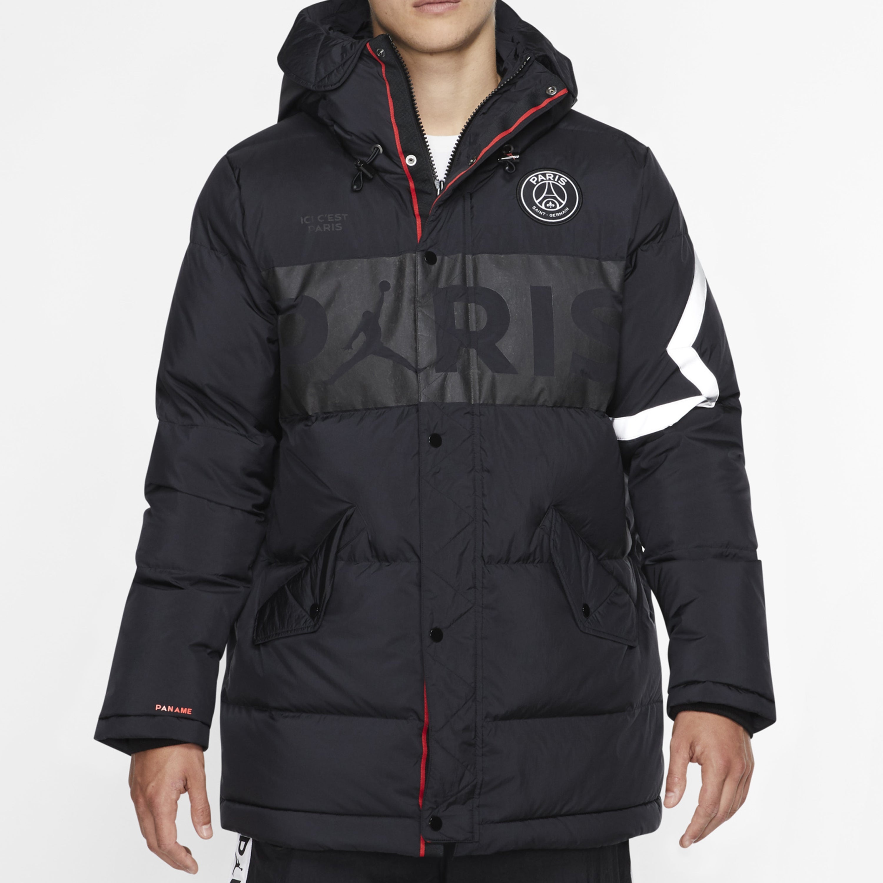 Air Jordan hooded Paris Saint-Germain Jacket BQ8372-010 - 3