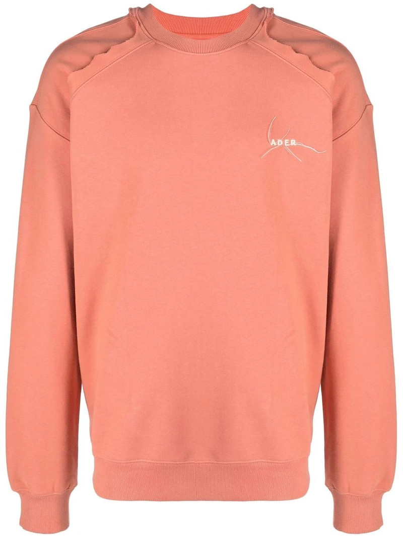 Kaput embroidered-logo cotton sweatshirt 1