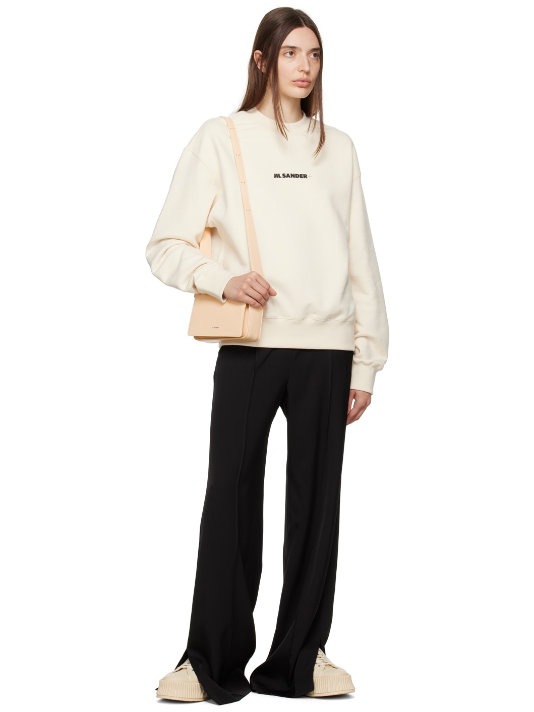 Beige Vulcanized Sneakers - 5