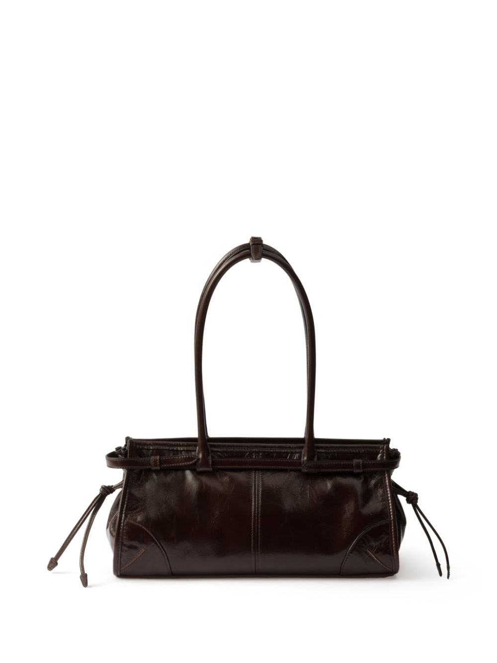 Medium leather handbag - 4