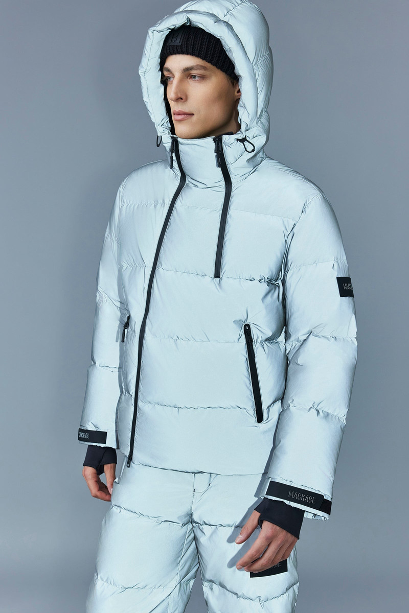 KENJI-RF Down ski jacket with reflective shell 6