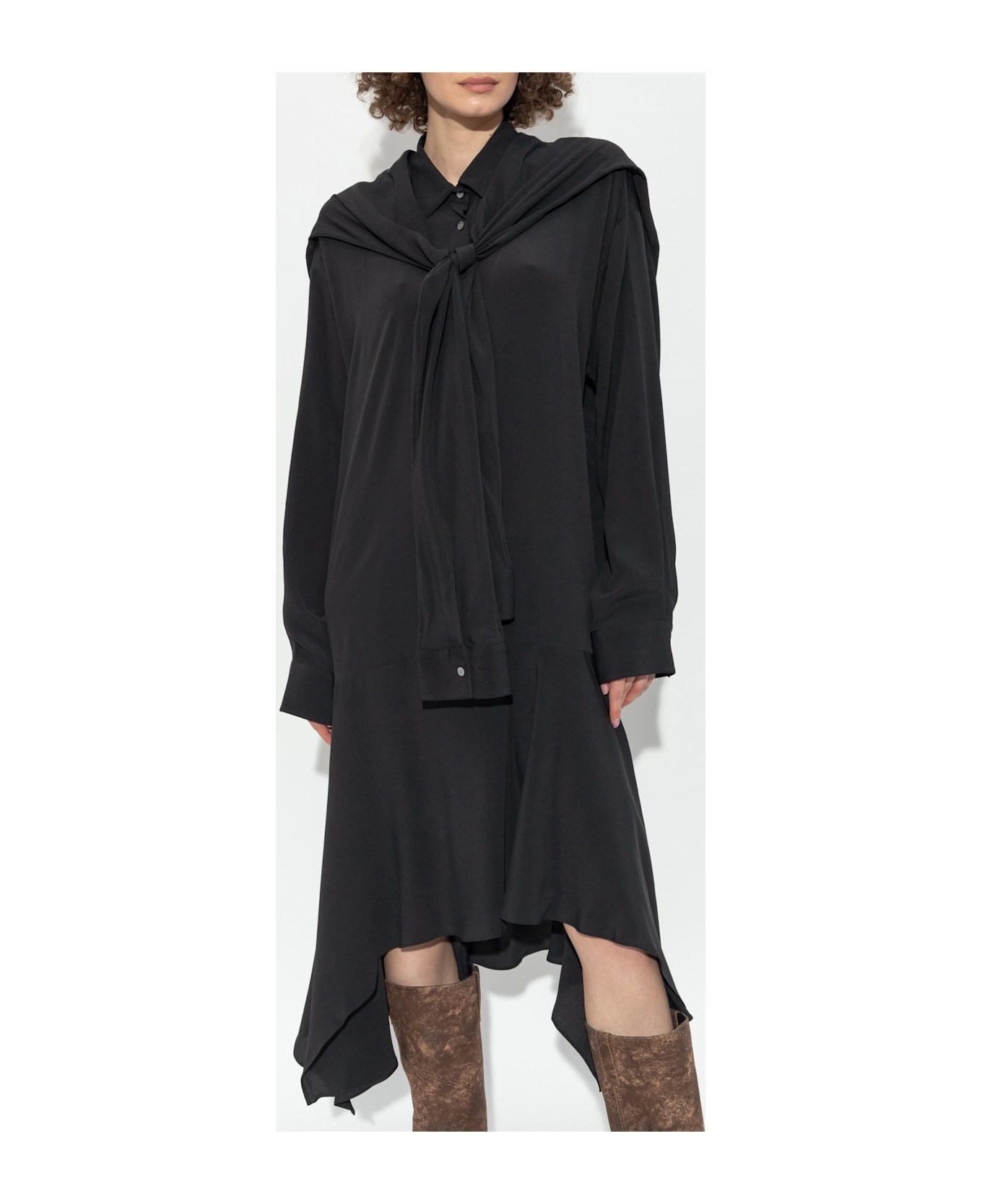 Acne Studios Dress With Collar - 3