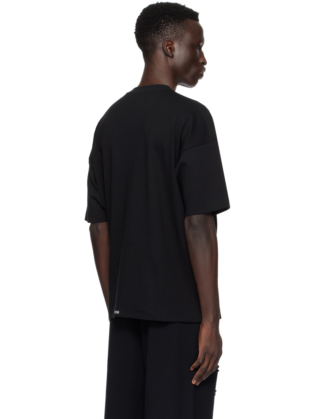 Black Spine Skull T-Shirt - 3