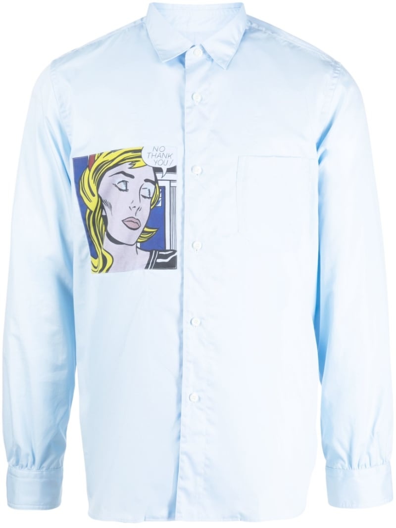 pop-art print shirt - 1