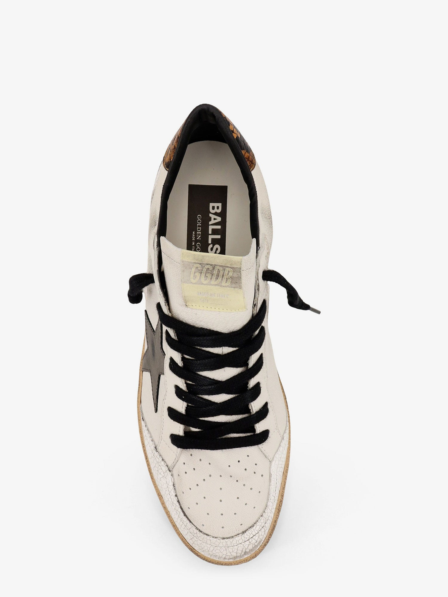 Golden Goose Deluxe Brand Men Ball Star Leather Sneakers - 5